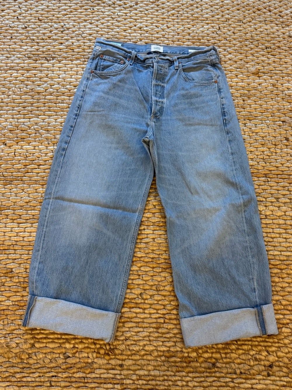 Citizens of Humanity Ayla Baggy in light wash 30